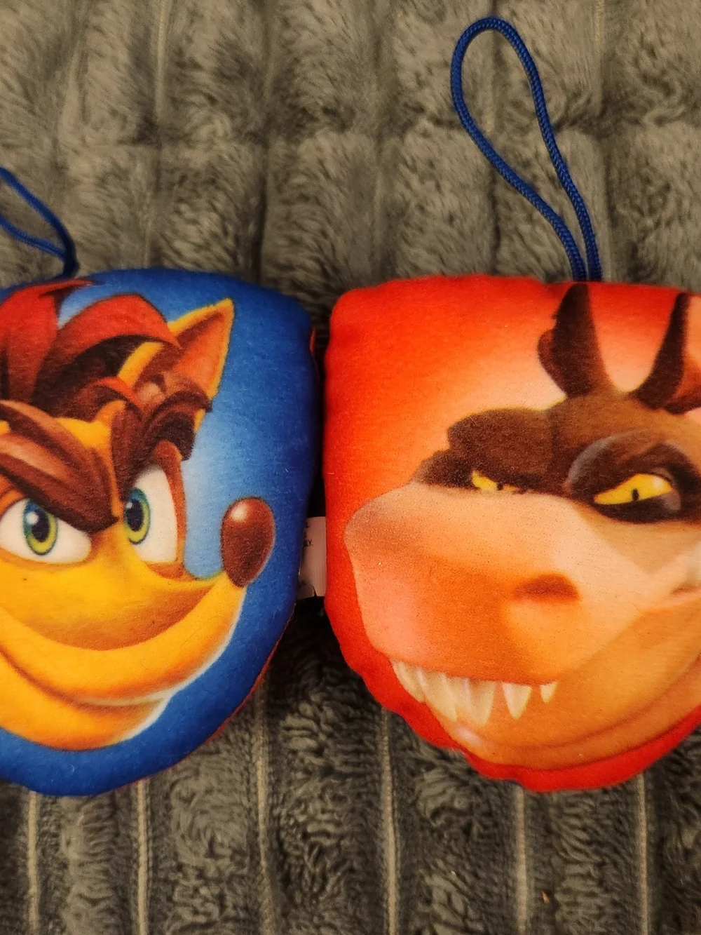 2 CRASH TEAM RUMBLE McDonalds Happy Meal #4 CRASH & DINGODILE PLUSH 2023